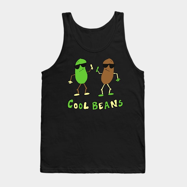 Retro Cool Beans Tank Top by Flippin' Sweet Gear